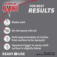 Bonide Revenge 32 Oz. Ready To Use Trigger Spray Indoor/Outdoor Termite & Carpenter Ant Killer