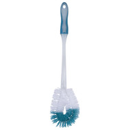 18.5 In. Polypropylene Bristle Toilet Bowl Brush With Rubber Grip