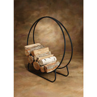 Home Impressions 37 In. Galvanized Steel Hoop Log Rack