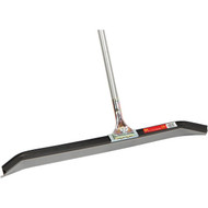 Do it 24 In. Curved Rubber Floor Squeegee with Wood Handle