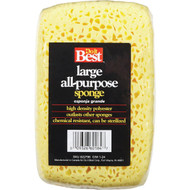 Do it Best 7.5 In. x 4.75 In. Yellow Polyester Sponge