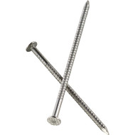 Simpson Strong-Tie 8d x 2-1/2 In. Stainless Steel Flat Checkered Siding Nails (980 Ct.  5 Lb.)