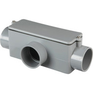 Carlon 1-1/2 In. PVC T Access Fitting