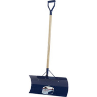 Garant Yukon 24 In. Steel Snow Pusher with 48 In. D-Grip Wood Handle