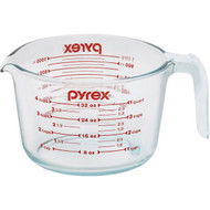 Pyrex Prepware 4 Cup Clear Glass Measuring Cup