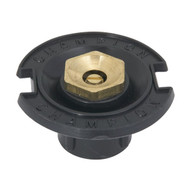 Champion Half Circle 1/2 In. FPT Deluxe Plastic Flush Head Sprinkler with Brass Nozzle
