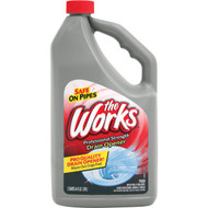 The Works 64 Oz. Liquid Drain Opener & Cleaner