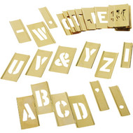 CH Hanson 2 In. Letter Stencil Set (32 Piece)
