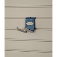 Suncast 4 In. Slatwall Double Hook