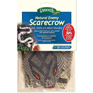 Gardeneer Natural Enemy Scarecrow 6 Ft. Inflatable Snake Pest Deterrent Decoy