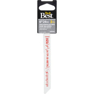 Do it Best Bi-Metal 6 In. 24 TPI Metal Reciprocating Saw Blade (2-Pack)