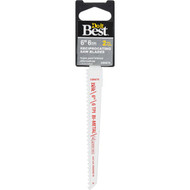 Do it Best Bi-Metal 6 In. 6 TPI Wood w/Nails Reciprocating Saw Blade (2-Pack)