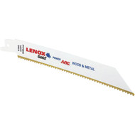 Lenox Gold 6 In. 10 TPI Wood/Metal Power Arc Curved Reciprocating Saw Blade (5-Pack)