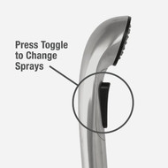 Danco Universal Fit Brushed Nickel Pull-Out Sprayer Head