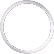 Danco 1-1/2 In. x 1-3/4 In. Clear/White Polyethylene Slip Joint Washer