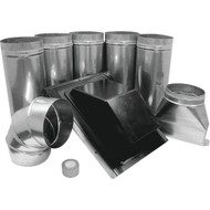 Lambro 7 In. Range Hood Vent Kit for Roof