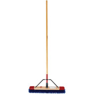 Harper 24 In. W. x 65 In. L. Wood Handle Rough Surface Push Broom