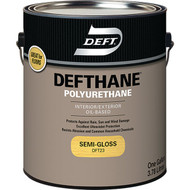 Deft Defthane Semi-Gloss Clear Interior/Exterior Polyurethane  1 Gal.