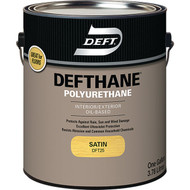 Deft Defthane Satin Clear Interior/Exterior Polyurethane  1 Gal.