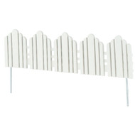 Adirondack 6 In. H x 22.5 In. L Poly Decorative Border Fence