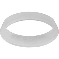 Jones Stephens 1-1/2 In. x 1-1/2 In. White Polyethylene Slip Joint Washer (100-Pack)