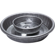 Little Giant 1 Qt. Screw-On Steel Fountain Poultry Waterer Base