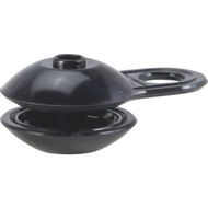 Gosport Grommet Black Recycled Polymers Tarp Grabber  (4-Pack)