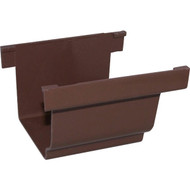 Repla K 5 In. Vinyl Brown Gutter Connector