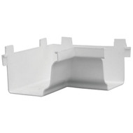 Repla K 5 In. Vinyl White Gutter Inside Corner
