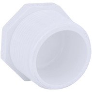 Charlotte Pipe Threaded Schedule 40 DWV 1-1/4 in. MIP PVC Plug