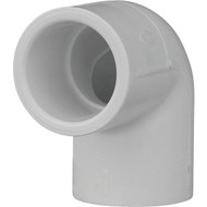 Charlotte Pipe 1/2 In. Slip x Slip Schedule 40 90 Deg. PVC Elbow (1/4 Bend)
