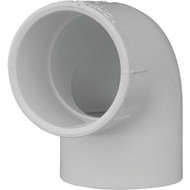 Charlotte Pipe 1-1/2 In. Slip x Slip Schedule 40 90 Deg. PVC Elbow (1/4 Bend)