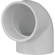 Charlotte Pipe 2 In. Slip x Slip Schedule 40 90 Deg. PVC Elbow (1/4 Bend)