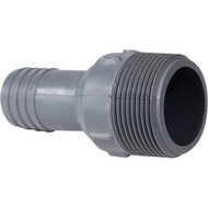 Boshart 1-1/4 In. MPT x 1 In. Insert Reducing Polypropylene Hose Adapter