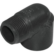 Genova 3/4 In. Male x Female Schedule 40 90 Deg. Street PVC Elbow (1/4 Bend)