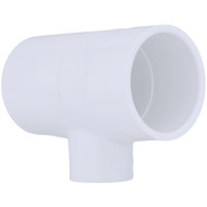 Charlotte Pipe 1-1/2 In. A x 1-1/2 In. B x 3/4 In. C Schedule 40 Pressure Reducing PVC Tee