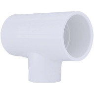Charlotte Pipe 1-1/2 In. A x 1-1/2 In. B x 1 In. C Schedule 40 Pressure Reducing PVC Tee