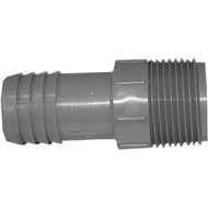Boshart 1 In. MPT x 1 In. Insert Polypropylene Hose Adapter