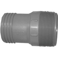 Boshart 2 In. MPT x 2 In. Insert Polypropylene Hose Adapter