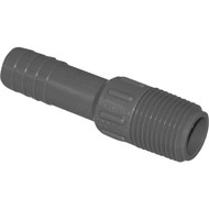 Boshart 1/2 In. MPT x 1/2 In. Insert Polypropylene Hose Adapter