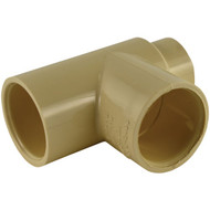 Charlotte Pipe 3/4 In. x 1/2 In. x 3/4 In. Solvent Weldable CPVC Tee