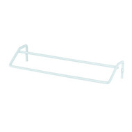 Grayline 10 In. Double White Vinyl Towel Bar