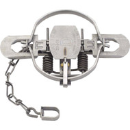 Duke Traps 5.25 In. Jaw Spread Steel Coil Spring Bobcat  Coyote  Fox  & Raccoon Trap