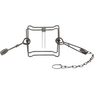 Duke Traps 7 In. Jaw Spread Steel Body Gripping Fisher  Groundhog  & Raccoon Trap