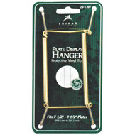 Tripar 7-1/2 In. to 9-1/2 In. Brass Wire Plate Hanger  2 Lb. Weight Capacity