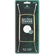 Tripar 10 In. to 14 In. Brass Wire Plate Hanger  2 Lb. Weight Capacity