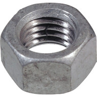 Hillman 1/4 In. 20 tpi Grade 2 Galvanized Zinc Hex Nuts (100 Ct.)