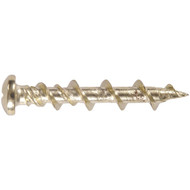 Hillman 3/16 In. x 1-1/4 In. Brass Pan Head Walldog Self-Drilling Wall Anchor (20 Ct.)
