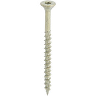 Hillman Power Pro #8 x 2 In. Bronze Ceramic Flat Head Star Exterior Wood Screw (3000 Ct.  1/4 Keg)