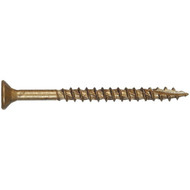 Hillman Power Pro #8 x 1-3/4 In. Bronze Ceramic Flat Head Star Exterior Wood Screw (4000 Ct.  1/4 Keg)
